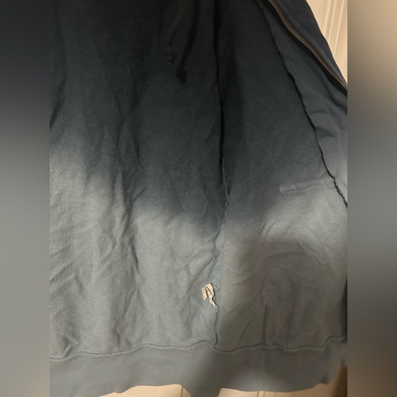 Vans Johnny Layton Gradient Blue Zip-Up Hoodie - Picture 7 of 9